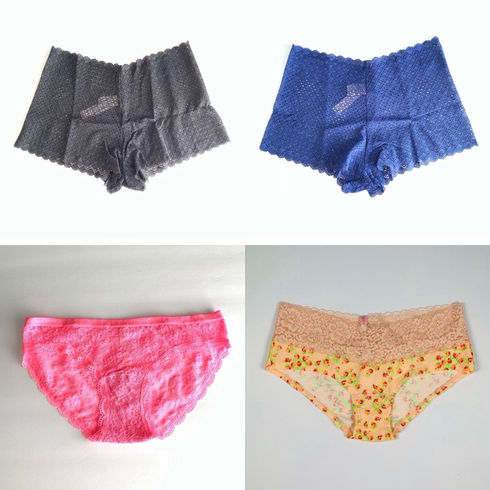 Victoria's Secret PINK X-Small Panties BUNDLE